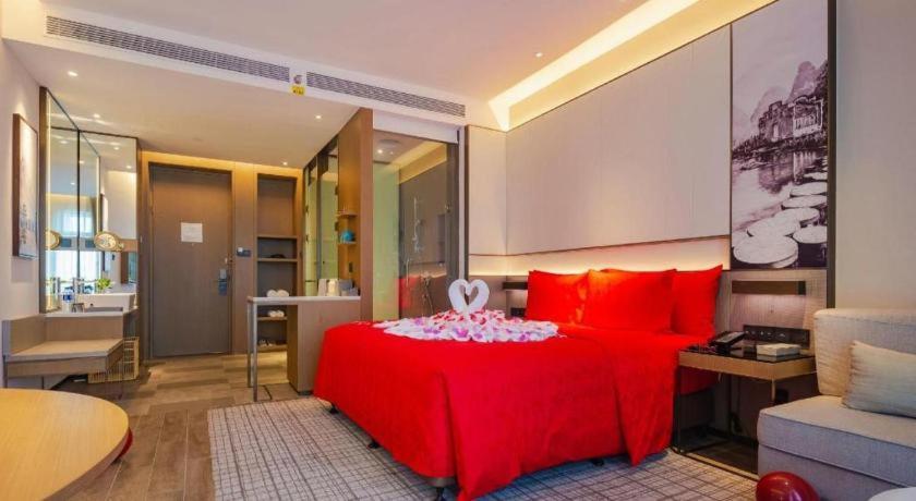 Wanda Jin Baise Hotel Bagian luar foto